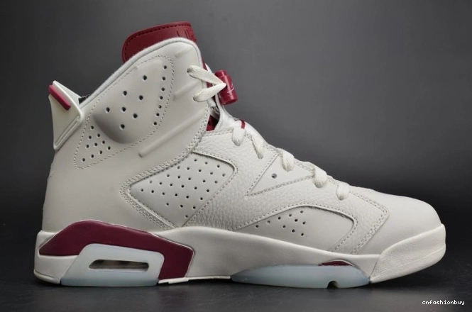 Air white Maroon 384664-116 Retro Jordan 6 1203